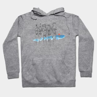 On the beach Hoodie